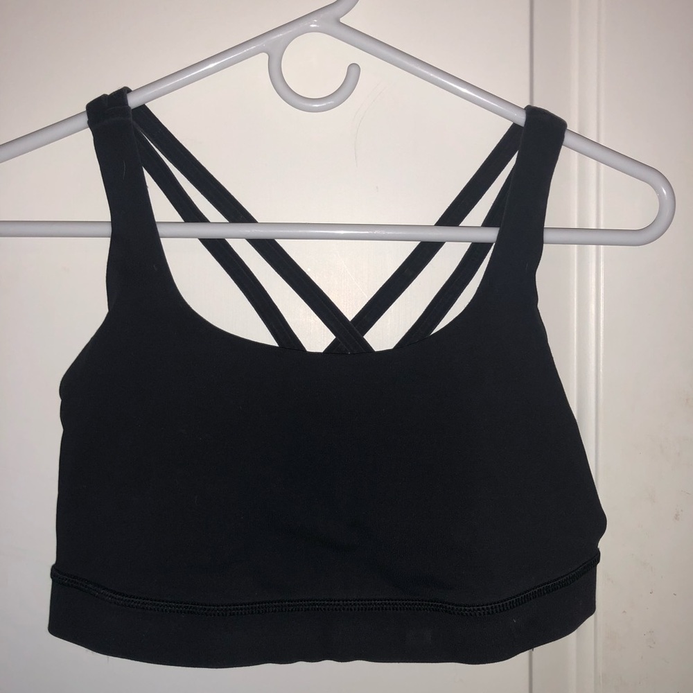 Lulu Lemon Black Sports Bra